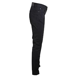 Autre Marque-DISEÑADOR CONTEMPORÁNEO Jeans negros Slim-Negro