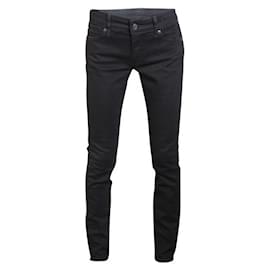 Autre Marque-DESIGNER CONTEMPORANEO Jeans skinny neri-Nero