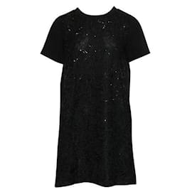 D&G-D&G Black Short Sleeve Dress-Black