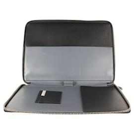 Autre Marque-CONTEMPORARY DESIGNER Leather Tablet Case-Grey