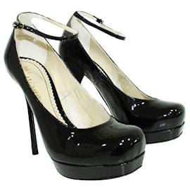 John Galliano-JOHN GALLIANO Zapatos de salón negros-Negro