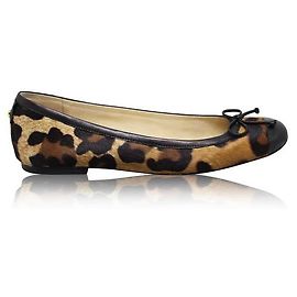 STUART WEITZMAN Sapatilhas de cabelo de pônei com estampa de leopardo Outro