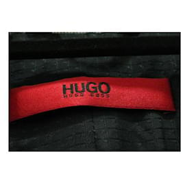 Hugo Boss-Hugo Boss Alco/Americana con estampado blanco y negro de Heise Red Label-Negro