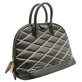 Louis Vuitton-Bolso Louis Vuitton Malletage Alma Pm-Negro