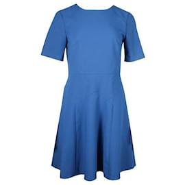 Autre Marque-CONTEMPORARY DESIGNER Blue A-Line Dress-Blue