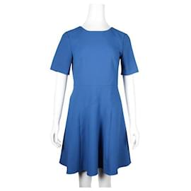 Autre Marque-CONTEMPORARY DESIGNER Blue A-Line Dress-Blue