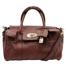 Mulberry-Mulberry Small Bayswater In Classic Grain Leather-Brown