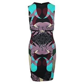 Autre Marque-Versace Collection Multicolour Midi Dress-Multiple colors