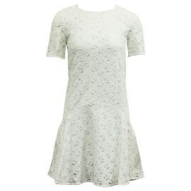 Vestido blanco de manga corta Kenzo Blanco