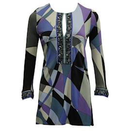 Emilio Pucci-Emilio Pucci Tunic Top with Star Embellishments-Other