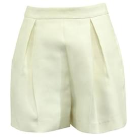 Giambattista Valli-Giambattista Valli Cream Bermuda Shorts-Cream