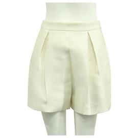 Giambattista Valli-Giambattista Valli Cream Bermuda Shorts-Cream