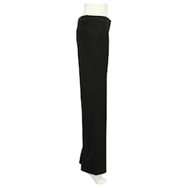 Chloé-Pantalones de lana negros Chloe-Negro