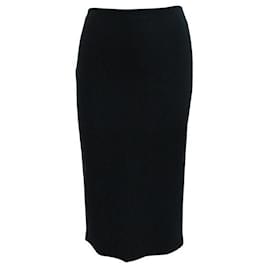 Autre Marque-SCANLAN & THEODORE Long Black Skirt-Black