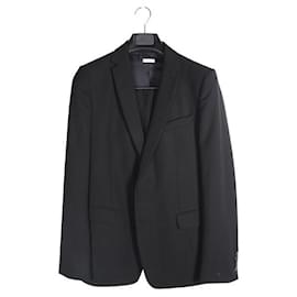 Dries Van Noten-DRIES VAN NOTEN Black Wool Men Suit-Black