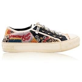 Dior-Walk'n'Dior Patch Embroidery Sneakers-Multiple colors