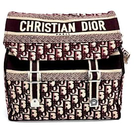 Dior-Borsa a tracolla Diorcamp Dior Oblique-Bordò