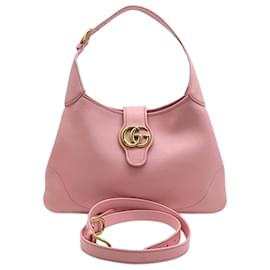 Gucci-Bolsa de Ombro Gucci Afrodite Média (726274)-Rosa