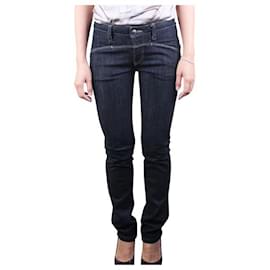 Autre Marque-DESIGNER CONTEMPORÂNEO Jeans skinny de cintura alta-Azul
