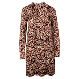 Miu Miu-MIU MIU Kleid mit Leopardenmuster-Andere