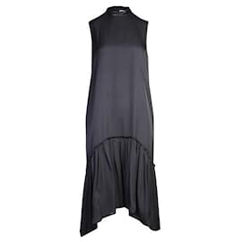 Autre Marque-CONTEMPORARY DESIGNER  Black Long Dress-Black