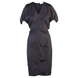 Yves Saint Laurent-YVES SAINT LAURENT Vestido Negro-Negro