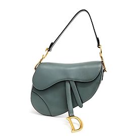 Christian Dior Borsa da sella Dior + tracolla Verde