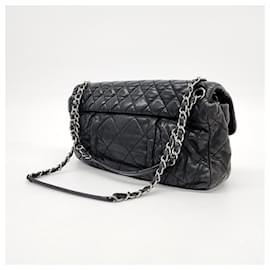 Chanel-Chanel Schultertasche mit Kette-Dunkelgrün