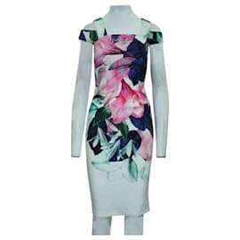 Autre Marque-CONTEMPORARY DESIGNER Floral Print Midi Dress-Other