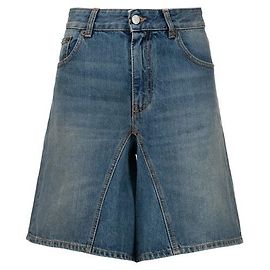 Shorts jeans culotte Maison Martin Margiela de perna larga Outro