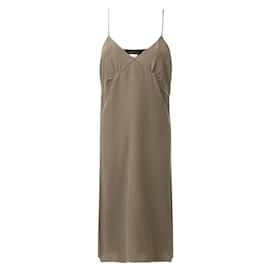 Zadig & Voltaire-Vestido Zadig & Voltaire Diamente Slip-Cinza