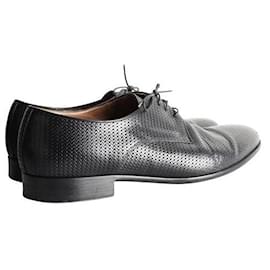 Autre Marque-CONTEMPORARY DESIGNER Chaussures à lacets tressées noires-Noir