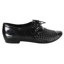 Autre Marque-Derbys de PVC de DISEÑADOR CONTEMPORÁNEO-Negro