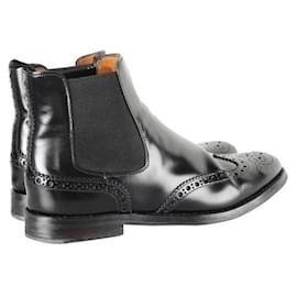 Church's-CHURCH'S Ketsby Polished Chelsea Boots-Black