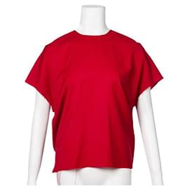Acne-T-shirt squadrata di ACNE STUDIOS-Rosso
