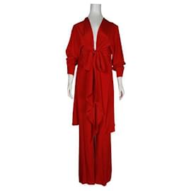 Autre Marque-SILVIA TCHERASSI Roter Heidy-Overall-Rot