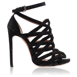 Alaïa Bailarinas Alegres De Ante Negro
