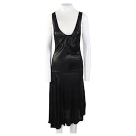 Autre Marque-CONTEMPORARY DESIGNER Flowy Dress-Black