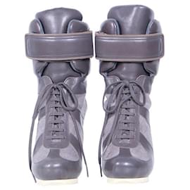 Autre Marque-MIHARAYASUHIRO Grey High Heel Sneakers-Grey