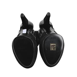 Autre Marque-CONTEMPORARY DESIGNER Cutout Ankle Boots-Black