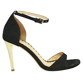 Mulberry-Elegante Pumps aus schwarzem Brokat von Mulberry-Schwarz