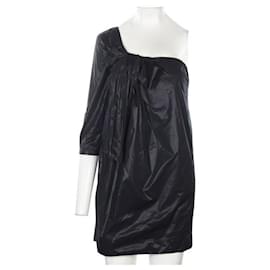 Autre Marque-CONTEMPORARY DESIGNER One Shoulder Dress-Black