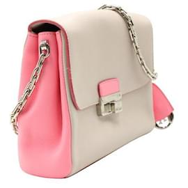 Dior-Dior Beige & Pink Diorling Shoulder Bag-Beige
