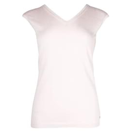 Dior-Top de punto sin mangas Dior de cachemir y seda rosa claro-Otro