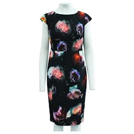 Autre Marque-Contemporary Designer Colorful Print Midi Dress-Multiple colors