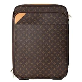 Louis Vuitton-Louis Vuitton Suitcase Pegase 55 In monogram canvas-Brown