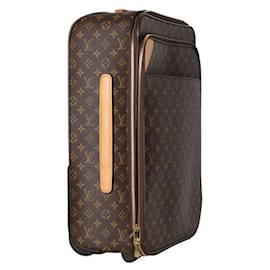 Louis Vuitton-Louis Vuitton Koffer Pegase 55 In Monogrammleinwand-Braun