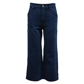 Isabel Marant Etoile-Isabel Marant Etoile Blue 3/4 Length Jeans-Blue