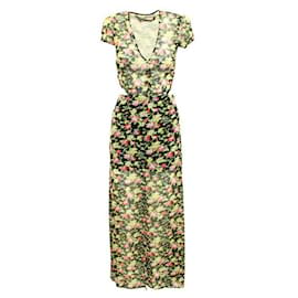 Reformation-Reformation Floral Maxi Dress With Open Back-Other