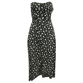 Vestido largo con estampado de tubo de Reformation Multicolor